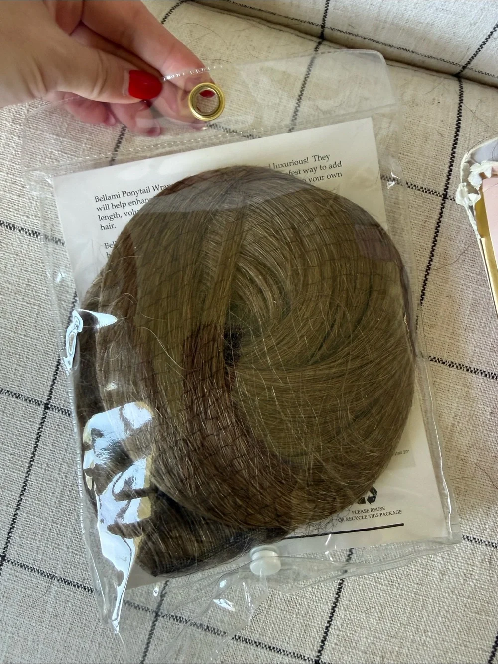 BELLAMI Black Wrap Ponytail Clip-In Extension